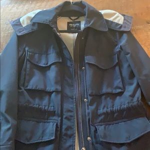 Madewell Navy Rainjacket size S